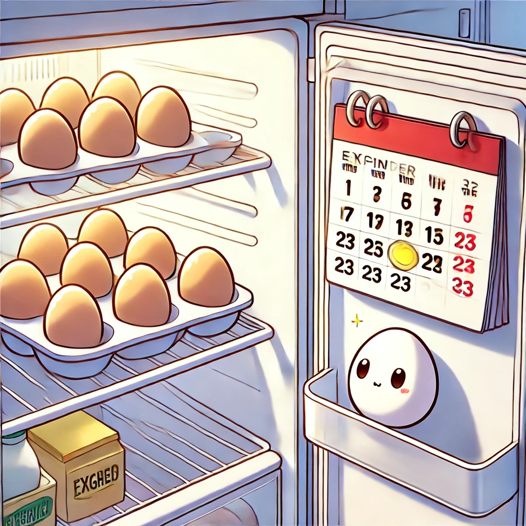 卵の賞味期限切れ後、冷蔵庫でいつまで安全に食べられる？