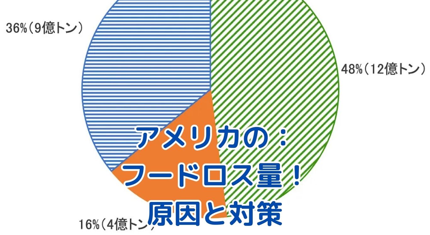 アメリカのフードロス量と原因は？驚きの実態と対策を解説アイキャッチ